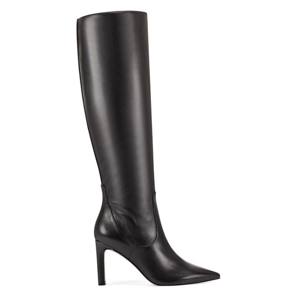 Nine West Maxim Heel Black Boots | Ireland 08V81-4R53